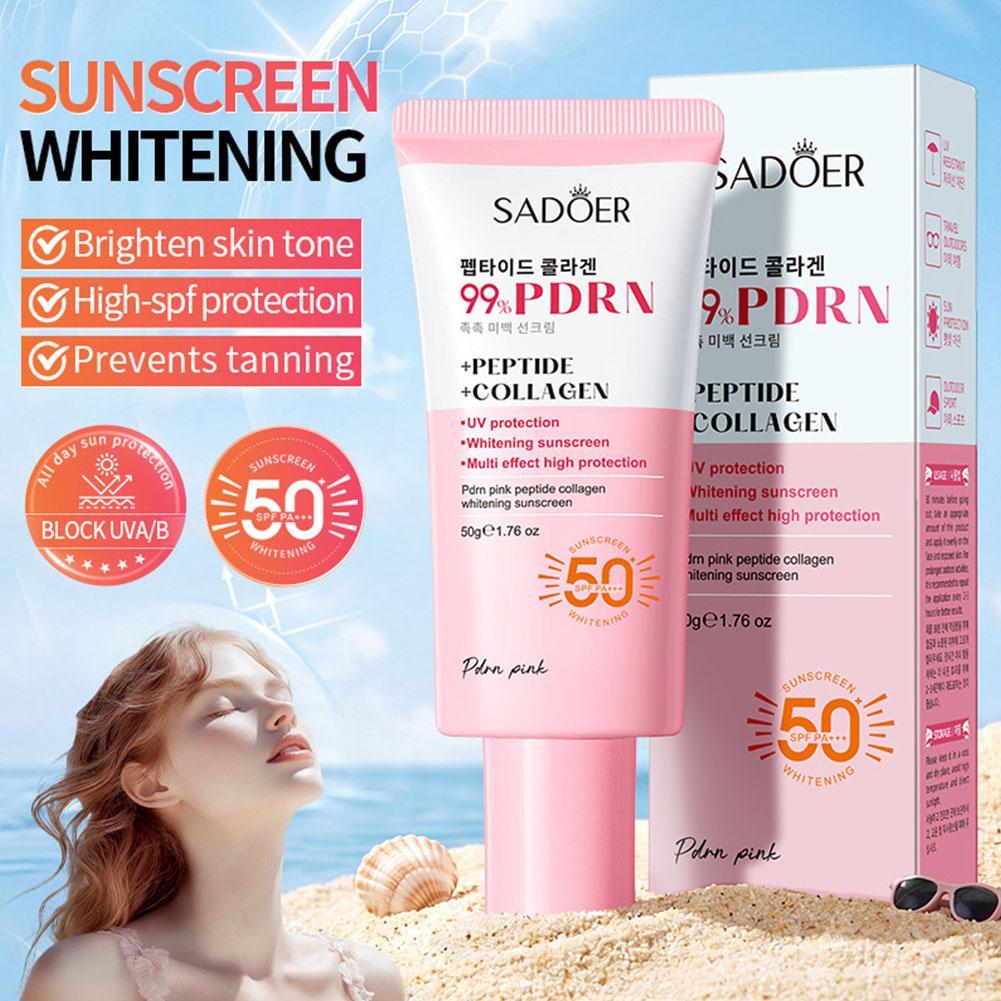 Uv Whitening Kit - SADOER Protetor Solar Facial com Colágeno