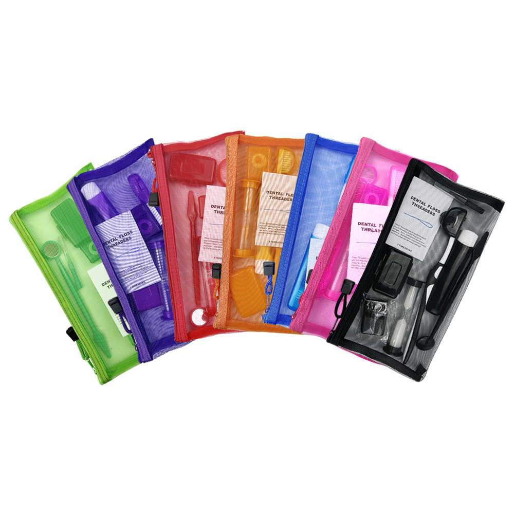 Teeth Whitening For Braces - 8 pçs/set ortodôntico kit escova de
