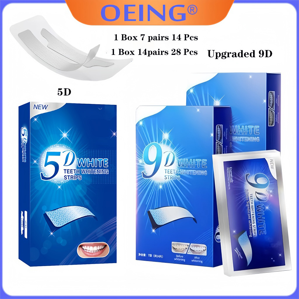 Teeth Whitening Effective - Tira de clareamento dental 9d 5d,