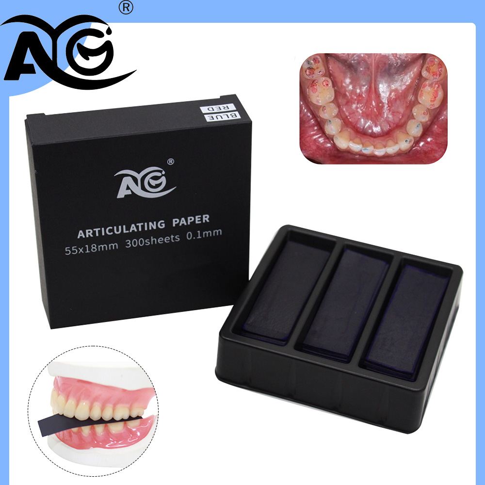 Teeth Whitening Street - Papel de Articulação Odontológica AG 300