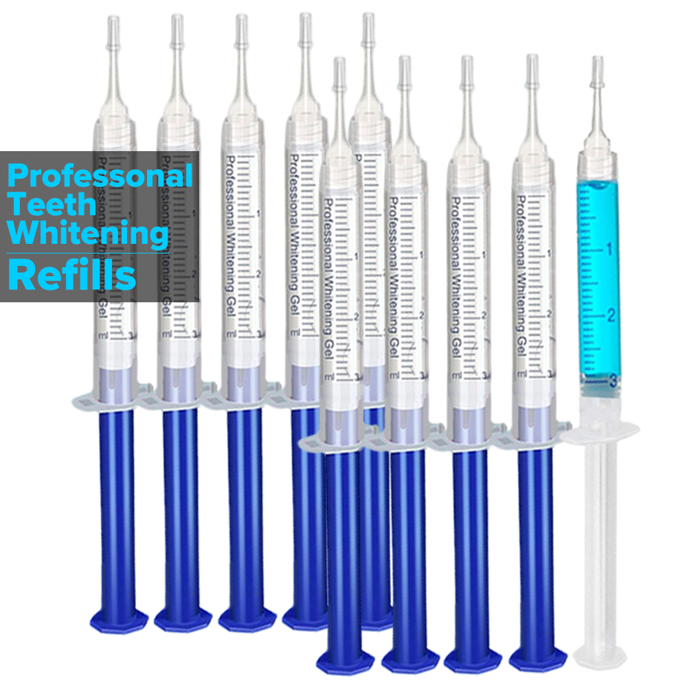Teeth Whitening Results - Seringa de recarga de gel para