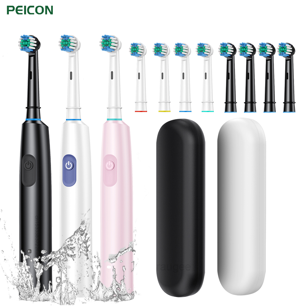 Teeth Whitening Gel Refills - Escova de dentes rotativa elétrica, limpeza