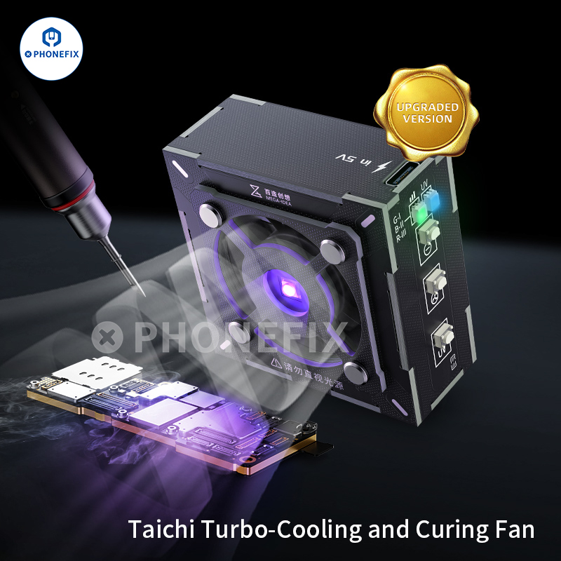 Uv Whitening Kit - Qianli MEGA-IDEA turbo resfriamento uv cura