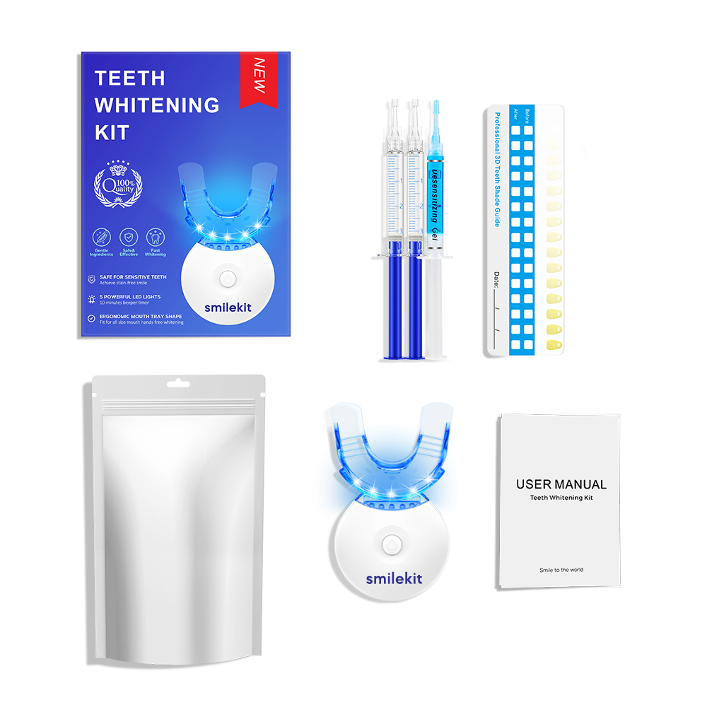 Teeth Whitening Kit At Home - Kit de clareamento dental - 5X
