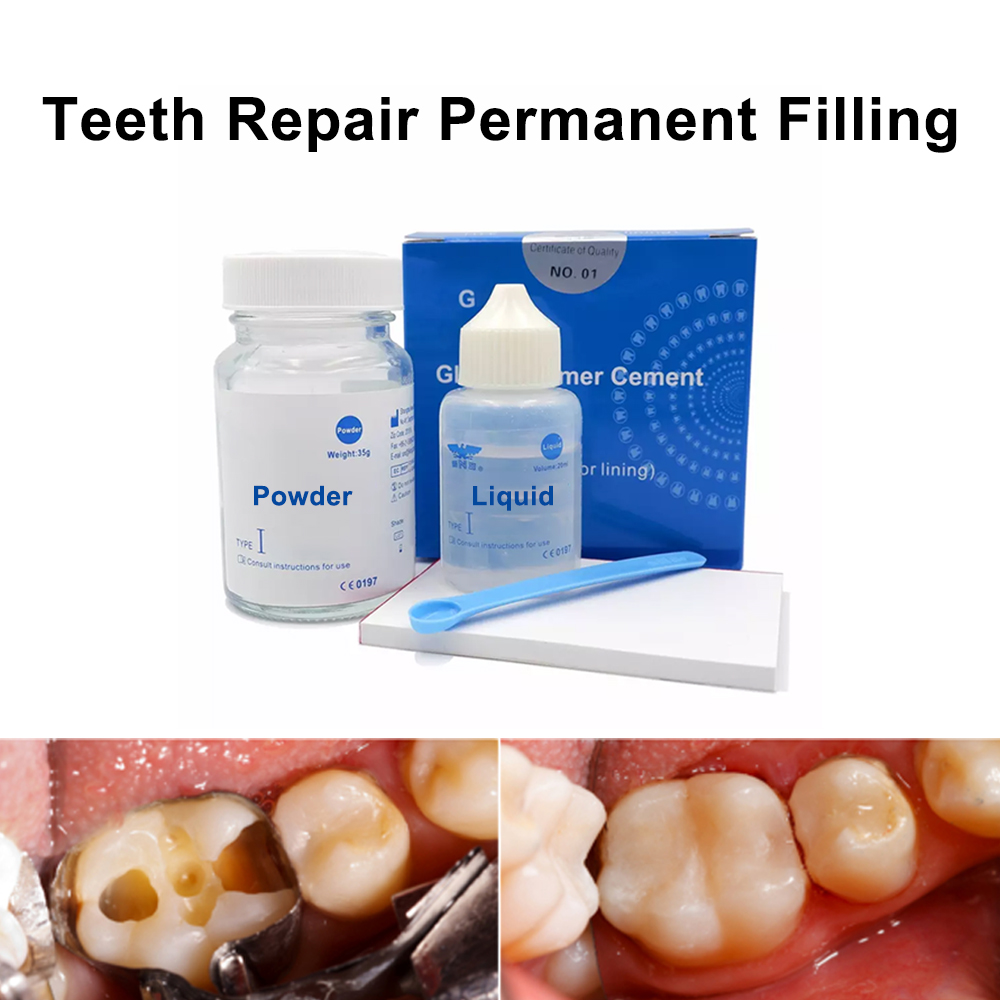 Teeth Whitening Kit At Home - Kit de reparo permanente para enchimento