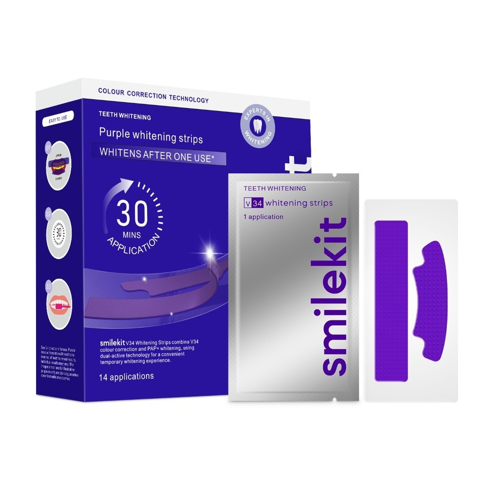 Teeth Whitening Effective - 7/14 pçs nova tira de clareamento