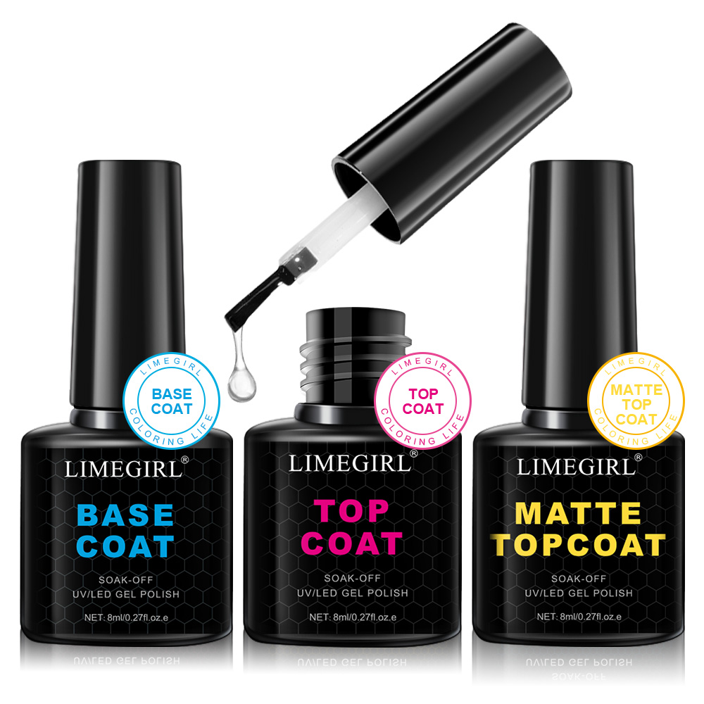 Uv Whitening Kit - Limegirl 3 pçs/kit arte do prego