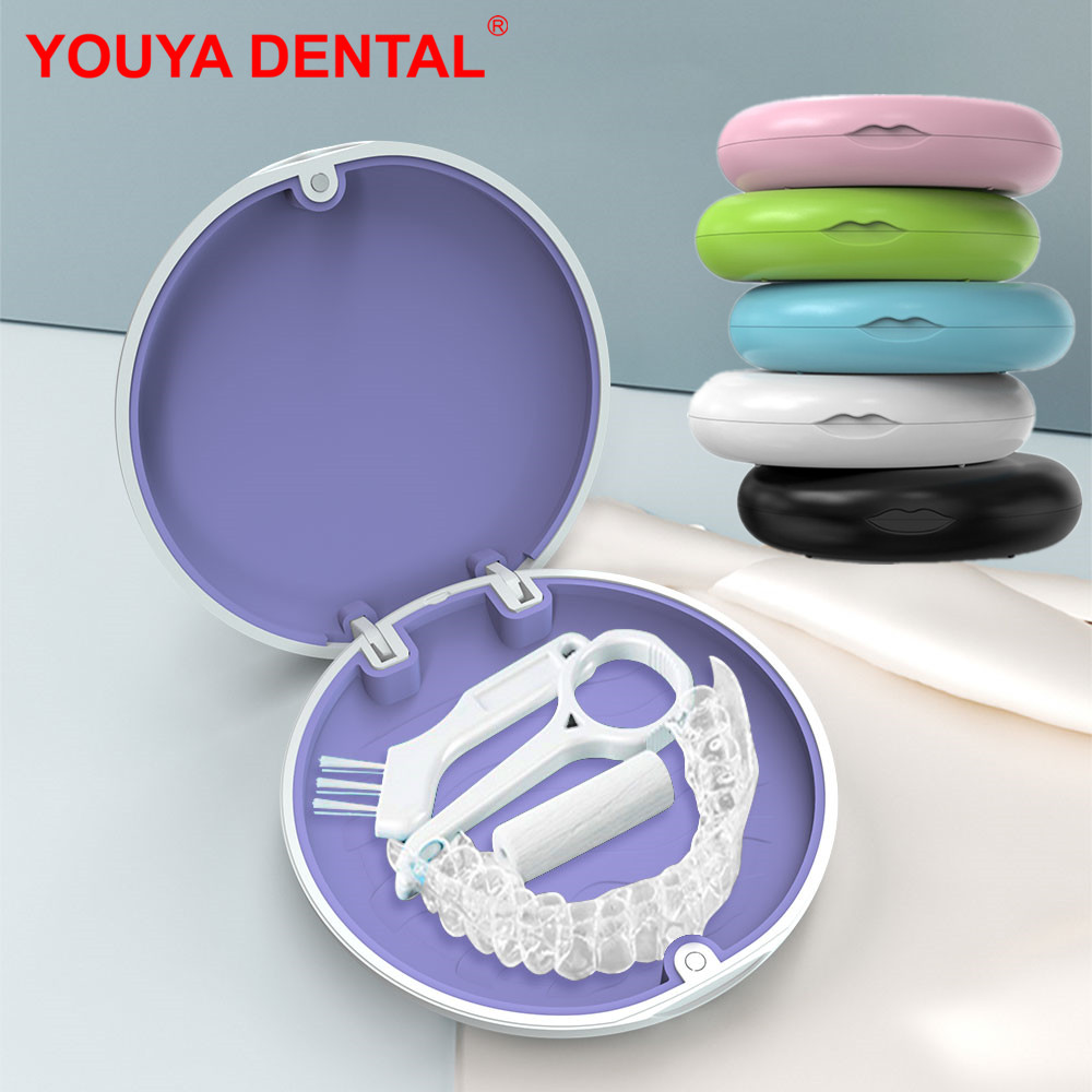 Teeth Whitening For Braces - Caso ortodôntico de dentes falsos, retentor
