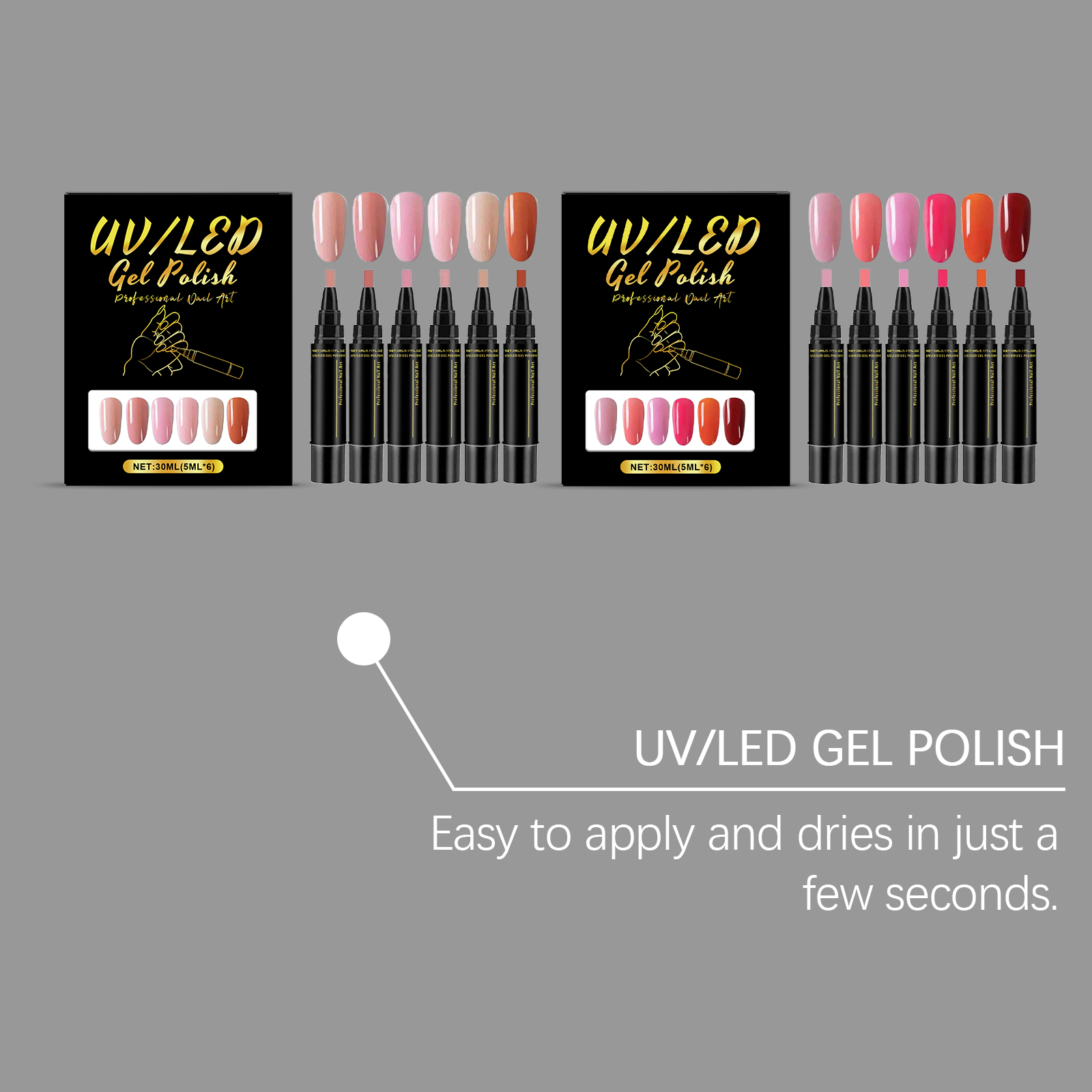 Conjunto de Canetas de Gel par - Uv Whitening Kit avaliação e preço