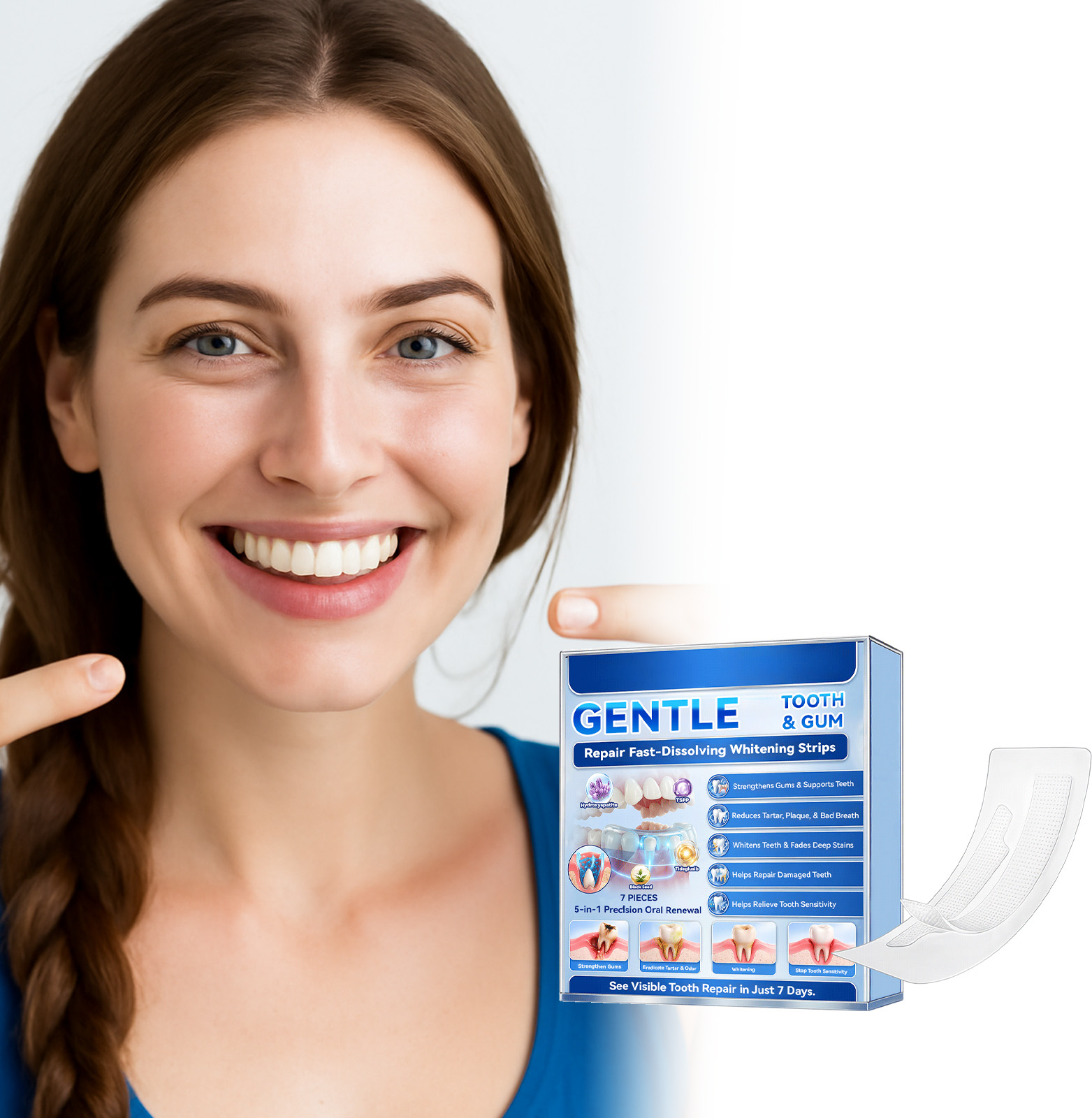 Tiras de Clareamento Dental co - Teeth Whitening Fast avaliação e preço