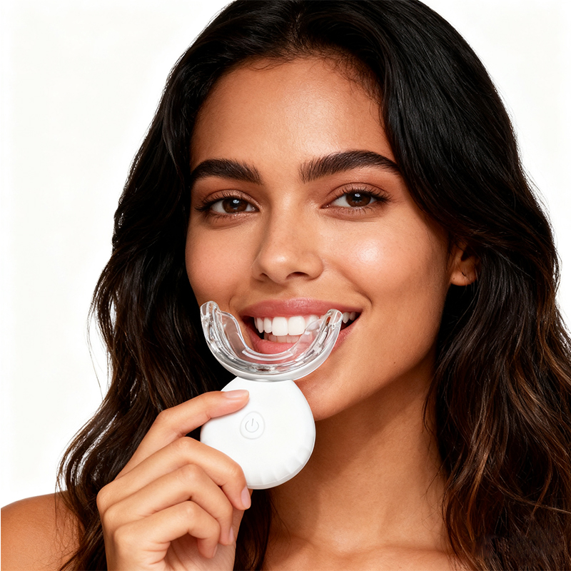 Luz recarregável em forma de u - Teeth Whitening Kit At Home avaliação e preço