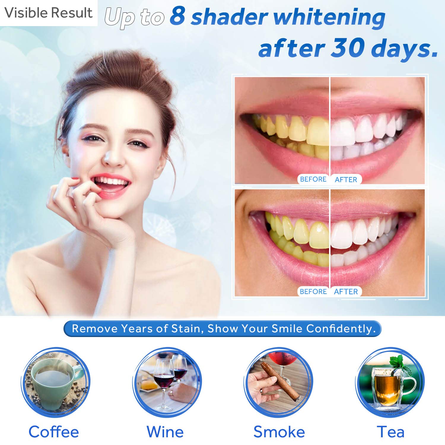 Seringa de recarga de gel para - Teeth Whitening Results avaliação e preço