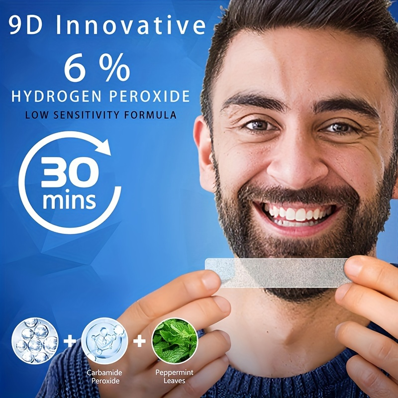 21 pares de tiras de clareamen - Teeth Whitening Results avaliação e preço