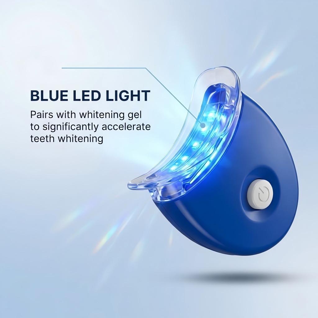 Kit de Clareamento Dental LED  - Teeth Whitening Kit At Home avaliação e preço