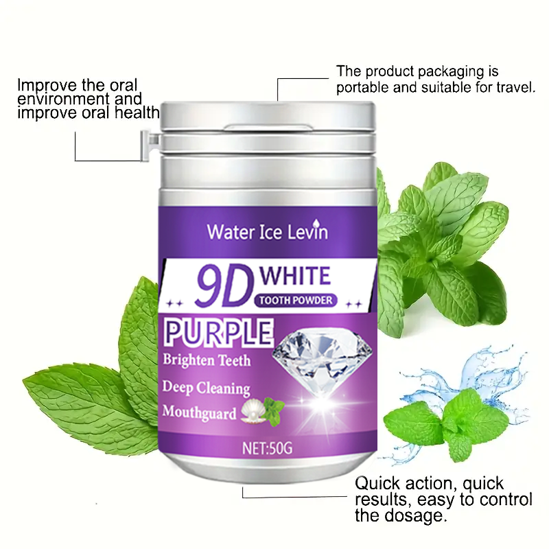 Pó de dente branco 9D ilumina  - Teeth Whitening Quick Results avaliação e preço