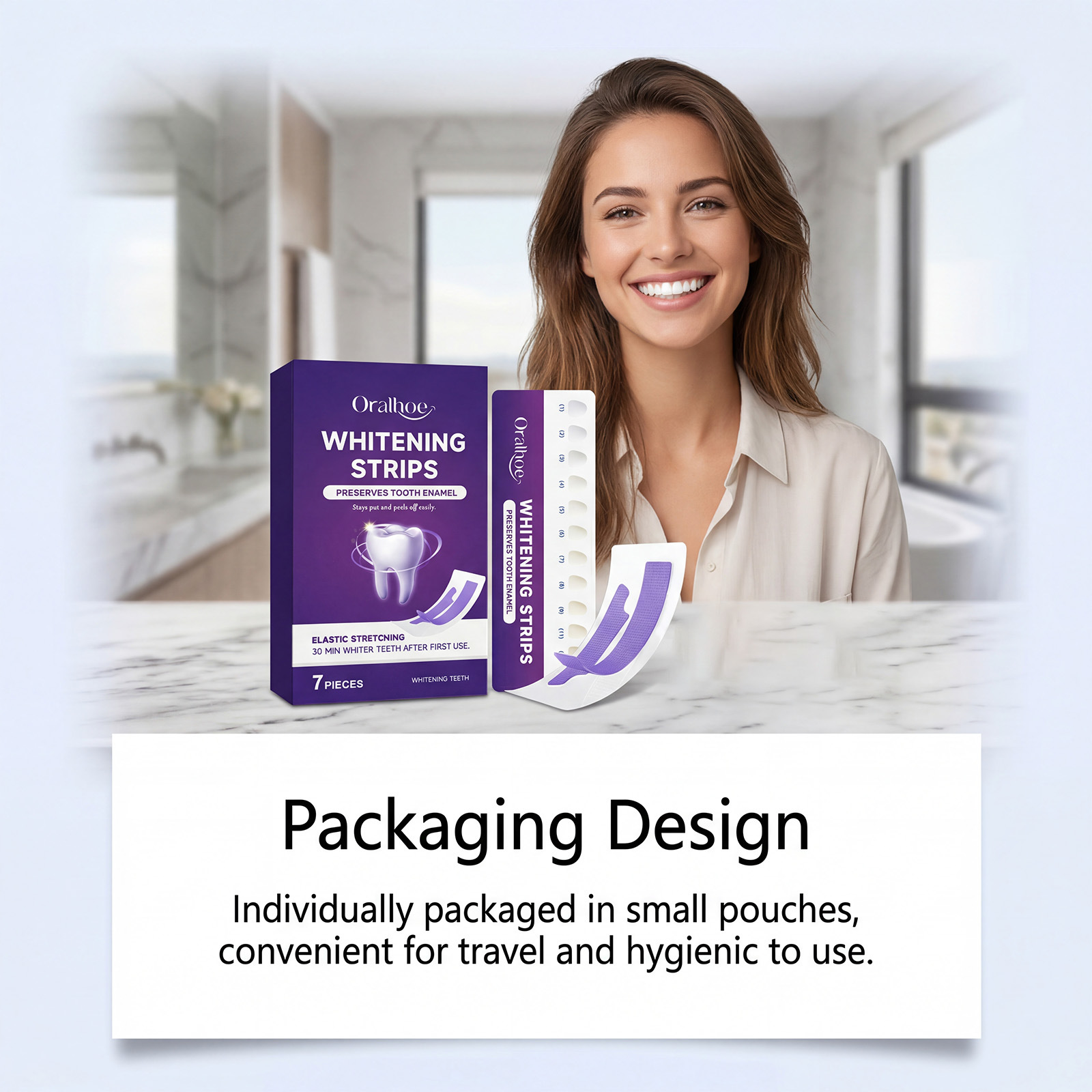 ORALHOE Tiras Clareadoras Segu - Teeth Whitening In Office avaliação e preço
