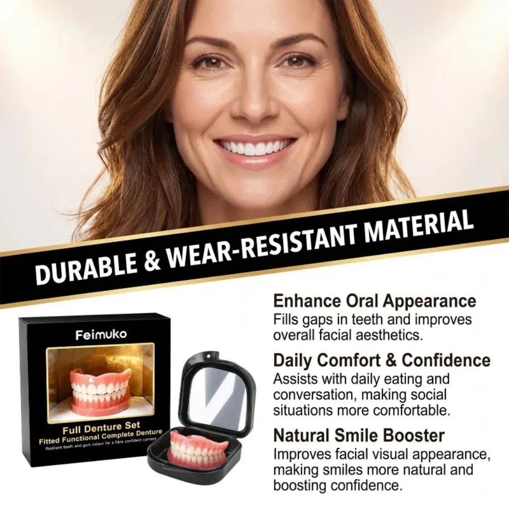 Conjunto Completo de Dentadura - Teeth Whitening For Braces avaliação e preço