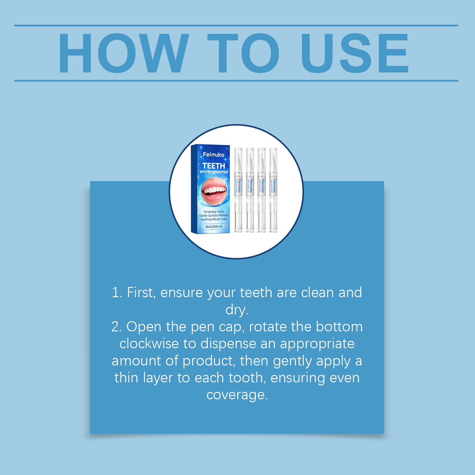 Kit de Caneta Clareadora de De - Teeth Whitening Kit At Home avaliação e preço