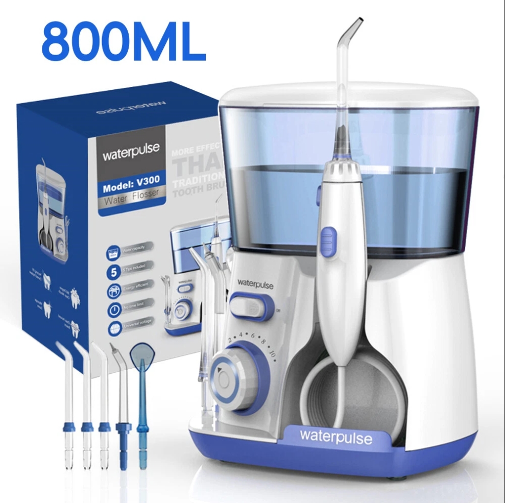 Waterpulse v300 800ml fio dent - Teeth Whitening For Braces avaliação e preço