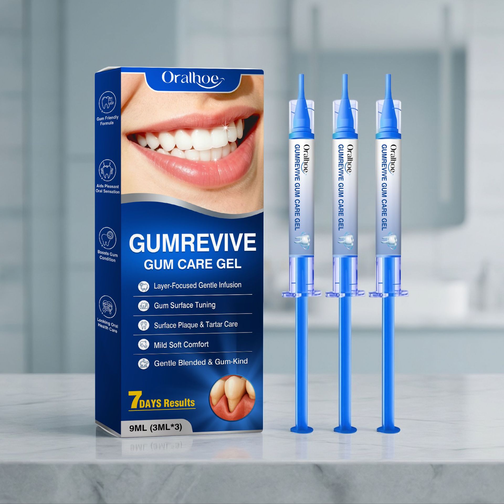 Gel para Cuidado Oral 3 Peças, - Teeth Whitening In Office avaliação e preço