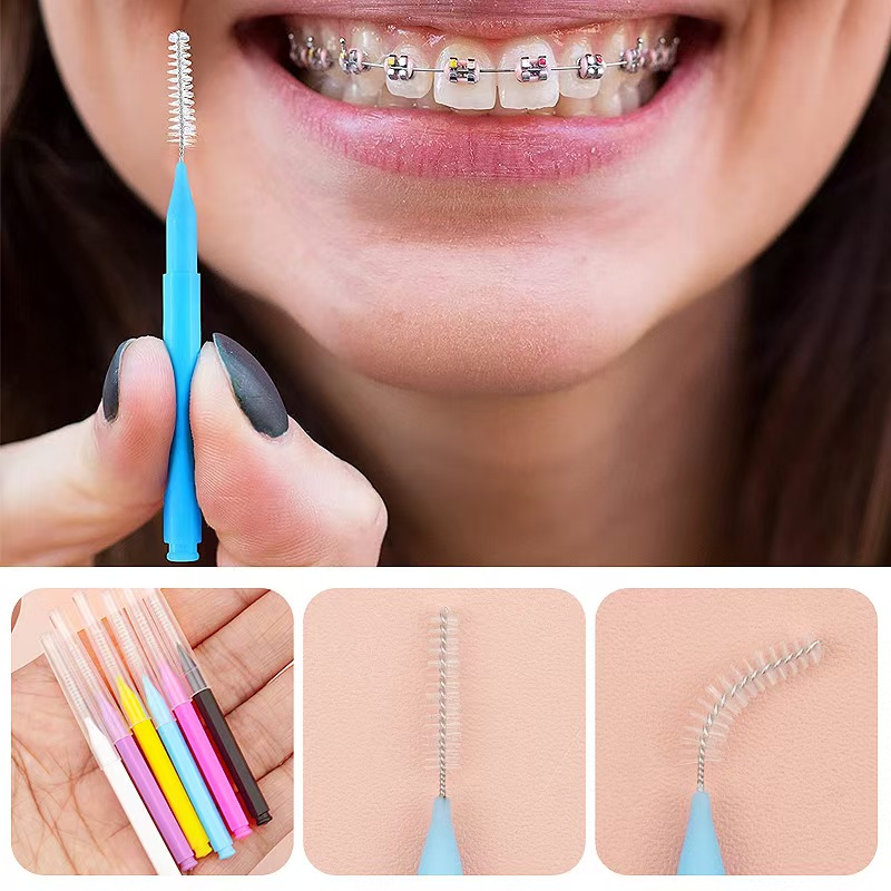 20 unidades/pacote escova de l - Teeth Whitening For Braces avaliação e preço