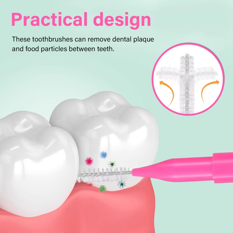 20 unidades/pacote escova de l - Teeth Whitening For Braces avaliação e preço