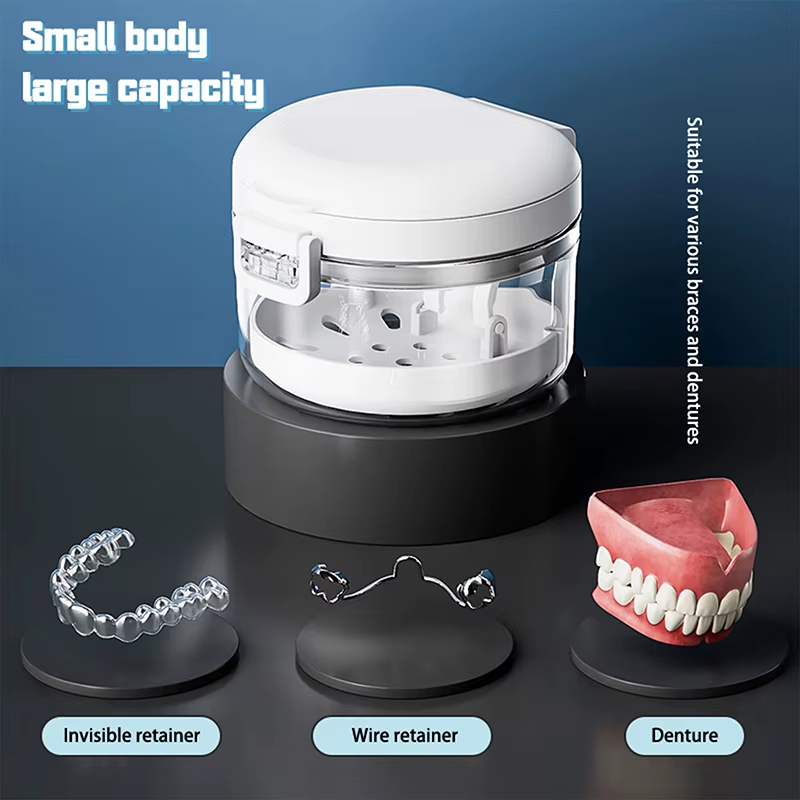 Estojo retentor ortodôntico po - Teeth Whitening For Braces avaliação e preço